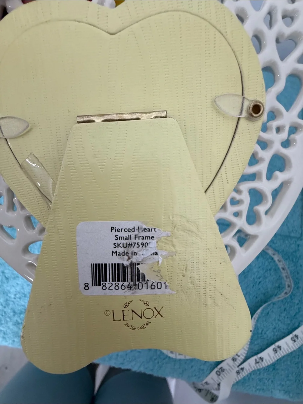 Lenox ornate heart